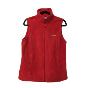 Red Columbia Fleece Vest Size M